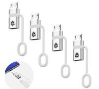 Liaoan Weiyu Adattatore da USB C a Micro USB, confezione da 4, supporta ricarica rapida da 18 W e trasferimento dati, adatto per adattatore da USB C femmina a micro maschio, non adatto per cuffie