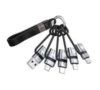 Liaoan Weiyu Adattatore OTG da USB C a USB A 3.0, adattatore da USB C a micro, adattatore da IP a tipo C e adattatore OTG 3.0 da USB A a tipo C (set da 6 pezzi), supporta la ricarica rapida e il