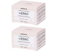 Liarec Arkeskin Crema Notte Menopausa Ricarica Set da 2 2x50 ml Crema