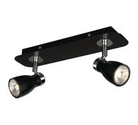 Liatris Liatris - Barra spot 2 luci in alluminio nero