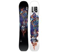 LIB TECH Terrain Wrecker - tavola da snowboard 160 Black/White unisex