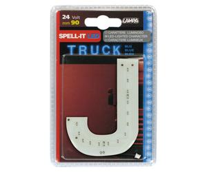 LIB2 Spell-It Led 90 Mm 24V - Blu - J
