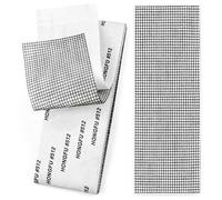 LIBAIDZ 1 Rotolo Nastro per Riparare Zanzariere,Adesivo Zanzariera Riparazione,Ripara Zanzariere Adesivo Invisibile,per Riparazione di Finestre e Porte Anti-zanzara Insetto,5cm*2m(Nero)