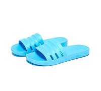 LIBANGRONG-888 Infradito Personalità della moda Pantofole da casa Coppie estive Sandali da bagno Uomini e donne Al coperto Trascina una parola Trascina ciabatte infradito(Blue,44)