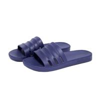 LIBANGRONG-888 Infradito Personalità della moda Pantofole da casa Coppie estive Sandali da bagno Uomini e donne Al coperto Trascina una parola Trascina ciabatte infradito(Navy blue,40)