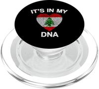 Libano bandiera cuore è nel mio DNA eredità libanese PopSockets PopGrip per MagSafe