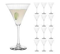 LIBBEY 70113 Bicchiere da martini "LINEAR", 281 ml, set da 12