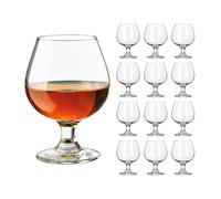 LIBBEY 70202 Bicchiere da cognac, bicchiere da whisky "EMBASSY", 340 ml, set da 12