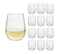 LIBBEY 70268 - Bicchieri da vino "STEMLESS", 503 ml, set da 12 pezzi