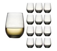 LIBBEY 70271 - Bicchieri da vino "STEMLESS", 451 ml, set da 12 pezzi
