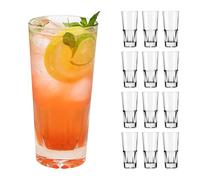 LIBBEY 70522 - Bicchiere "GALLERY", 340 ml, impilabile, set da 12 pezzi