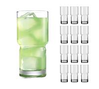 LIBBEY 70532 - Bicchiere "NEWTON", 355 ml, set da 12 pezzi, impilabile