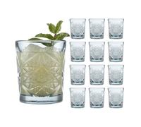 LIBBEY 71104 Bicchiere da tavola Blush Sapphire "HOBSTAR", 355 ml, set da 12