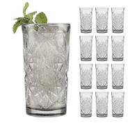 LIBBEY 71107 Bicchiere/Cooler Blush Graphite "HOBSTAR", 473 ml, set da 12
