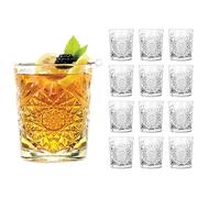 Libbey Hobstar 12 x Whiskygläser, Tumbler, Glas, 355 ml