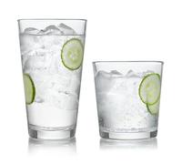 Libbey Preston - Set di bicchieri e bicchieri da 16 pezzi