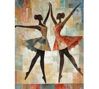 Libby Line by Design (Ballet Duet) - Composition Notebook Journal, 120 Pages, Wide-Ruled Lined Paper, Size (8.5 in x 11 in) - For Office, Home or School Supplies