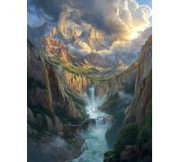 Libby Line by Design (Mystical Canyon) - Composition Notebook Journal, 120 Pages, Wide-Ruled Lined Paper, Size (8.5 in x 11 in) - For Office, Home or School Supplies