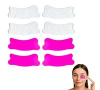 Libeauty Bigodini Laminazione Ciglia, 4 Paia Patch Occhi Riutilizzabili, Ciglia Bigodino Perm Pad, Silicone Eyelash Patches, Super Adesivi, Per Il Fai Da Te in Salone E a Casa