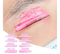 Libeauty Bigodini Laminazione Ciglia, Cuscinetto a Sollevamento Delle Ciglia, Cuscinetti in Silicone per Laminazione Ciglia, 4 Dimensioni, per Uso in Salone e a Casa