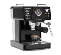 Libeica - Macchina per caffè espresso | 1350 W | 19 bar | Touch | Acciaio inox | Indicazioni di temperatura e pressione