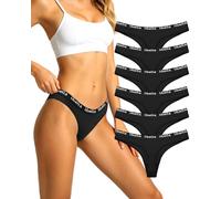 Libella Perizoma Tanga Donna Cotone Mutande Seducenti Brasiliane Slip Traspiranti Intimo Donna Multipack 6/10 Pezzi Taglie S-XL