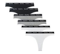 Libella Perizoma Tanga Donna Cotone Mutande Seducenti Brasiliane Slip Traspiranti Intimo Donna Multipack 6 Pezzi Taglie BWG M