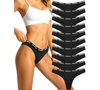 Libella Perizoma Tanga Donna Cotone Mutande Seducenti Brasiliane Slip Traspiranti Intimo Donna Multipack 6/10 Pezzi Taglie S-XL