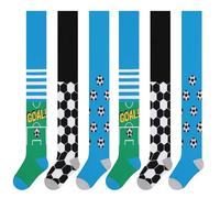 Libella Set di 6 Collant per Bambini e Ragazzi in Cotone, Tinta Unita 27246 98-104