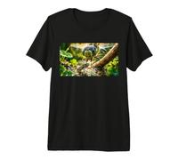 Libellula Cattura Preda da Vicino Alfa predatore Maglietta Premium