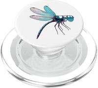 Libellula che indossa occhiali da sole - Divertente insetto drago fly PopSockets PopGrip per MagSafe