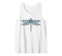 Libellula Giappone Insetto Onde Natura Zen Yoga Canotta
