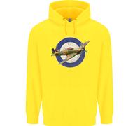 Libellula Hawker Hurricane Con Raf Ensign Bambini Felpa con Cappuccio