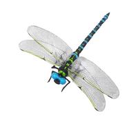 Libellula realistica | artificiali per respingere il giardino, statuette educative a forma di animale decorazione per esterni per intrattenimento apprendimento dimostrazione bambino prato