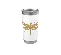 Libellula Whimsy Insetti Bugs Entomologia Entomologo Bicchiere termico in acciaio inox doppia parete