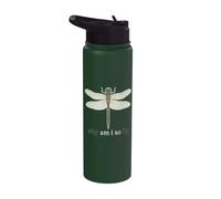 Libellula Why Am I So Fly Stainless Steel Insulated Water Bottle