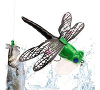 Libellule - Angelo per lavavetri angeln, supporto per il lavaggio delle | Fluss Angeln | Robuster Köder in ABS con ganci in carbonio | Realistico Angel Zubehör Forelle Barsch Outdoor Abenteuer