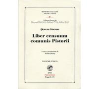 Liber censuum Comunis Pistorii, regesti di documenti inediti per la storia della Toscana nei secoli XI-XIV