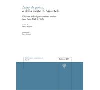 Liber de pomo, o della morte di Aristotele. Edizione del volgarizzamento aretino (ms. Paris BNF It. 917)
