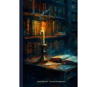 Liber Noctis: The Library Edition - Dark Academia Lined Notebook: A Hardcover Journal for Scholars, Writers & Dreamers - 120 Lined Pages, 6x9, Gothic Aesthetic with Candlelit Library Cover