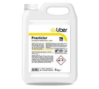 Liber Practiclor 5 Kg, Detergente Sanificante al Cloro Pavimenti HACCP