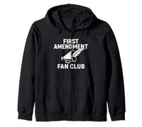 Libera di Parola del Fan Club del Primo emendamento Felpa con Cappuccio