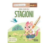Libera i colori delle stagioni. Ediz. illustrata. Con magico pennello ad acqua: Vol. 4