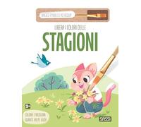 Libera i colori delle stagioni. Ediz. illustrata. Con magico pennello ad acqua: Vol. 4