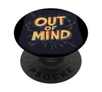 Libera i tuoi pensieri con questo emblema Out of Mind PopSockets PopGrip Adesivo