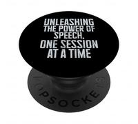 Liberare il potere della parola una sessione di logopedia PopSockets PopGrip Adesivo