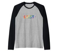 Liberi di Essere LGBT Maglia con Maniche Raglan