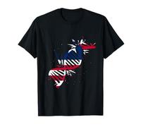 Liberia Bandiera Molecola DNA Radici Liberiane Orgoglio Liberiano Maglietta