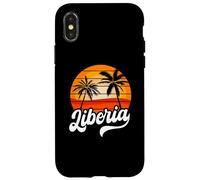 Liberia Beach Wear Tropical Liberian Sunset Liberia Vacanza Custodia per iPhone X/XS