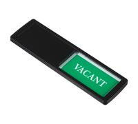 Libero/Occupato Cartello,2pz Privacy Cartello Bagno,Nero